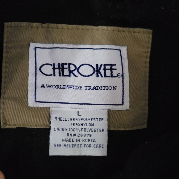 Cherokee Mens Khaki Worker Farmcore Chore Fleece Lined Rustic Bomber Jacket - Picture 6 of 11